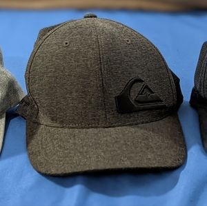 2 Quicksilver Hats and The Hundreds Hat combo